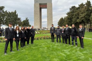 Çanakkkale Şehitler Abidesi Çevre Düzenleme Uygulama İşi Şantiyemiz 18 Mart Törenleri İle Birlikte Açıldı.