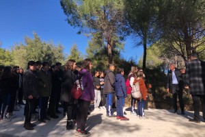 Çanakkale Opet Tarihe Saygı Orta Okulu ,Çanakkale Şehitler Abidesi Çevre Düzenleme Uygulama İşi Şantiyemizi Ziyarete Geldi.