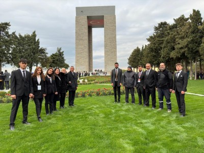 Çanakkkale Şehitler Abidesi Çevre Düzenleme Uygulama İşi Şantiyemiz 18 Mart Törenleri İle Birlikte Açıldı.