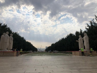 Anıtkabir’deki Türk Erkekleri, Türk Kadınları ve Aslan Heykellerinin Bakımı