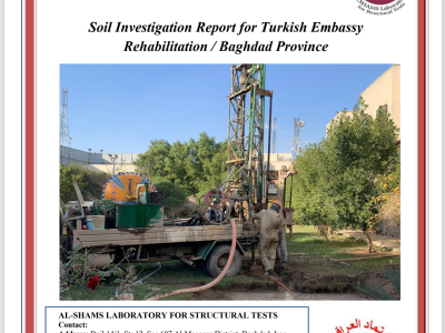 soil investigation in Turkish Embassy