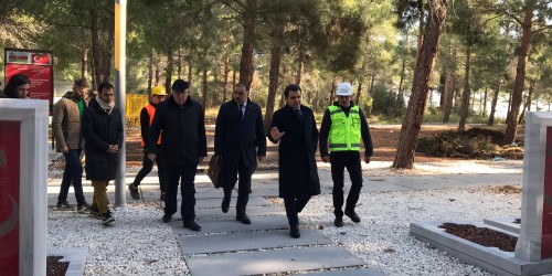 Azerbaycan Cumhuriyeti Ankara Büyükelçisi Reşad Memmedov Şantiyemizi Ziyarete Etti.